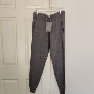 ✨️NWT Lorna Jane 041726 Keep Me Cosy Knit Trackpant Mid Grey Marl Size Medium